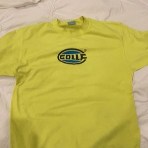 Golf Wang men’s neon shirt size medium used in good condition